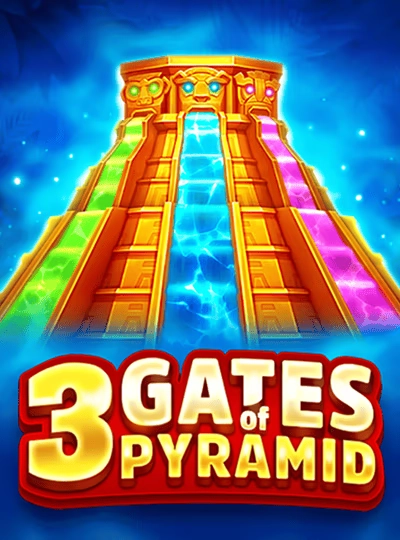 Classic video slot game cover with bright reels
